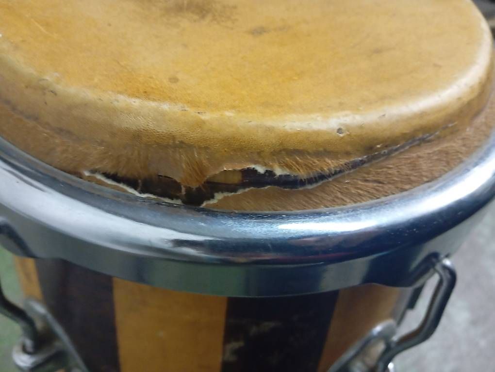 Instruments de musique: Konga mit Riss im fell – D'occasion à Basel par Petergunn 1