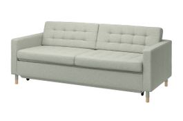 IKEA LANDSKRONA 3er-Bettsofa – inkl. Holz- & Metallfüsse