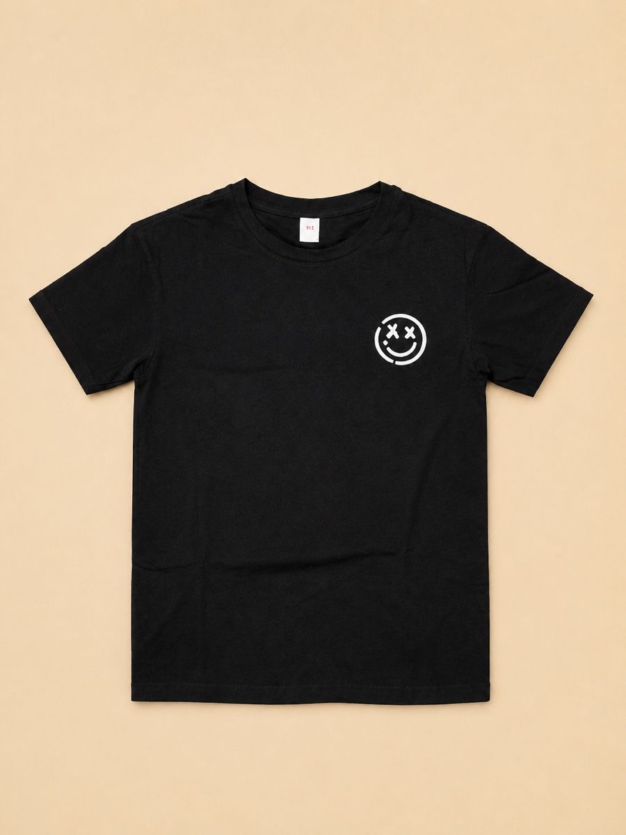 Camicie, T-shirt & Polo: T-SHIRT NOIR POUR ENFANT – Nuovo (secondo la descrizione) da Lausanne venduto da mar_6snp 1