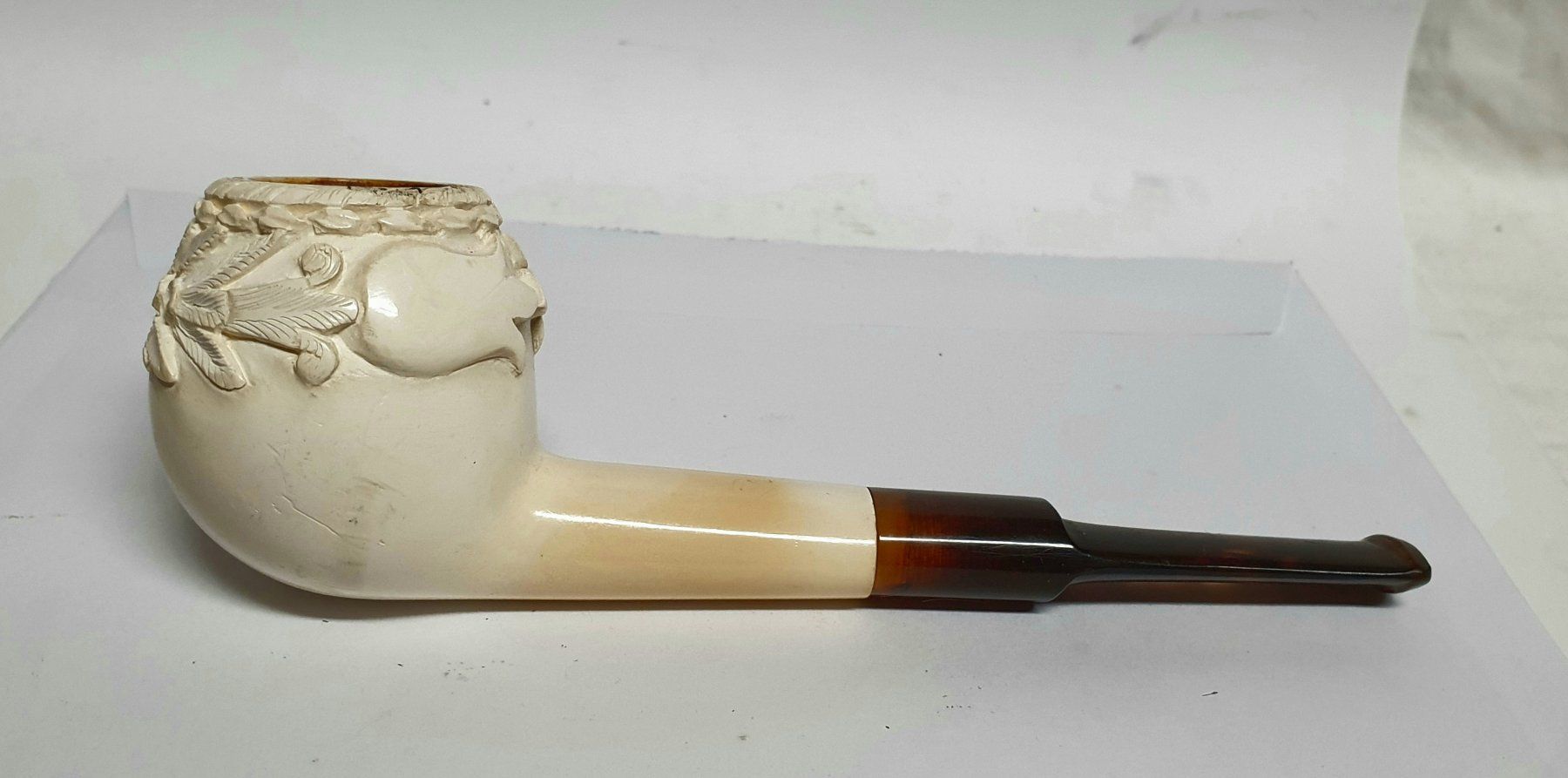 Tabakpfeifen & Zubehör: Rauchen Genuss Tabakpfeife Meerschaumpfeife beraucht – Gebraucht aus Tüscherz-Alfermée von Newpad