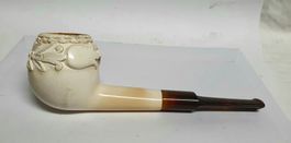Rauchen Genuss Tabakpfeife Meerschaumpfeife beraucht