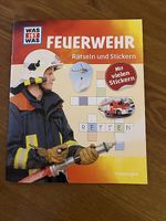 Rätsel- und Stickerheft Feuerwehr