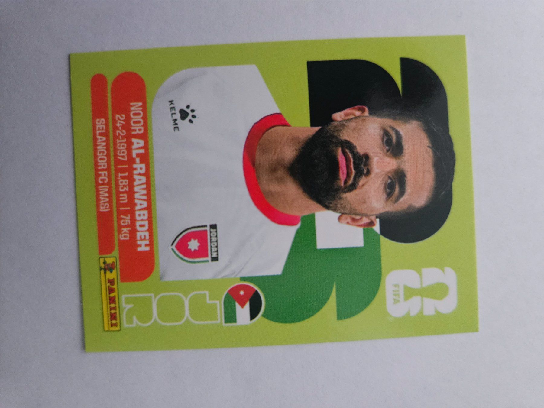 Panini Carte collezionabili: JOR 11 – Usato da Würenlingen venduto da Dinli