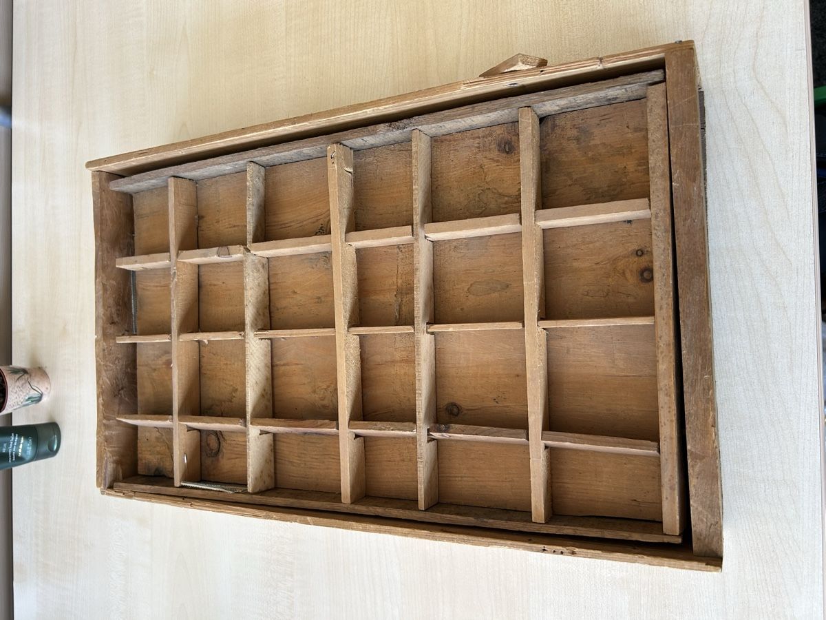 Articoli in legno: Antiker Setzkasten Holz – Nuovo (secondo la descrizione) da Zuchwil venduto da celixne 3