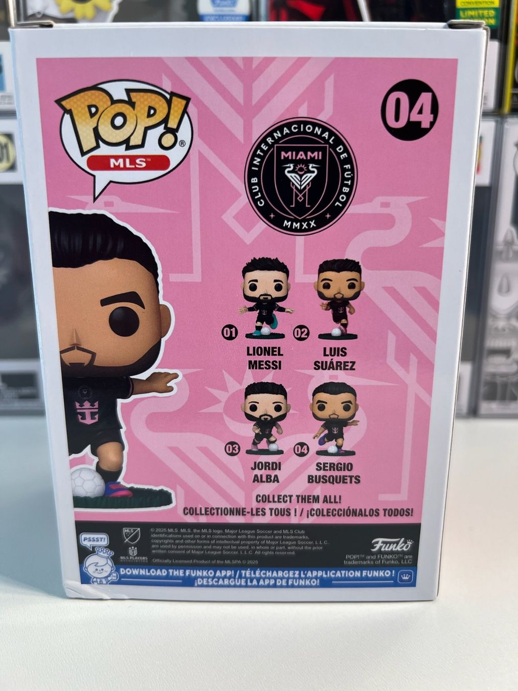 Funko Figuren: Funko POP! MLS Inter Miami Sergio Busquets – Neu und originalverpackt aus Le Mouret von perfectbijou 2