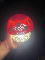 Lampe de veille Champignon Rouge prise usb