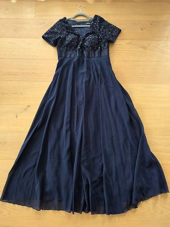 Festkleid dunkelblau
