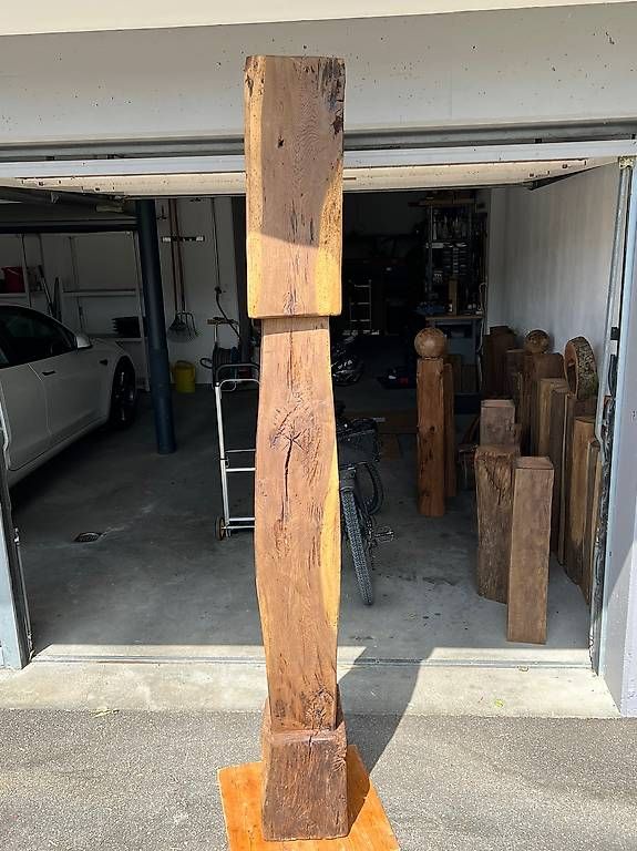 Holzartikel: Eichenbalken Altholz sehr massiv und alt – Gebraucht aus St. Erhard von Nox0 2