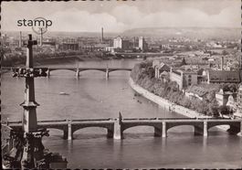 1953 AK Basel - Blick vom Münsterturm