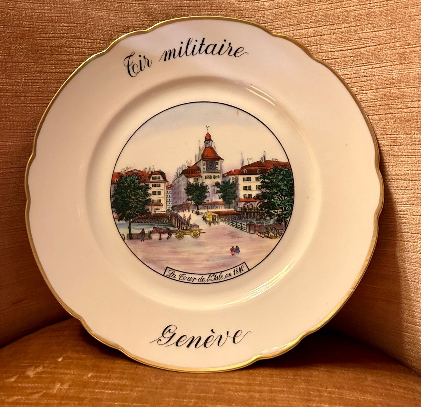 Assiettes: Assiette « Tir militaire Genève » – D'occasion à Petit-Lancy par Pierre_le_voyageur