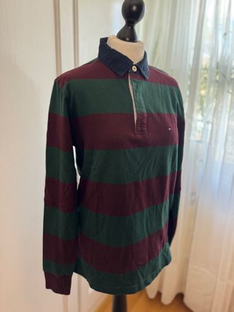Tommy Hilfiger Langarm Poloshirt Gr. M