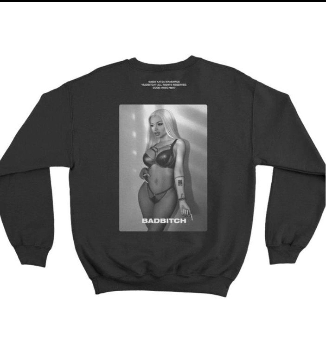Maglioni & Felpe: Katja Krasavice Pullover Badbitch – Nuovo e nell'imballaggio originale da Lenk im Simmental venduto da banane50626 1