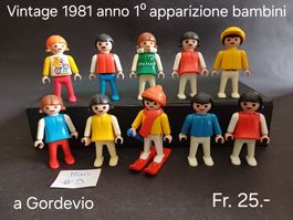 Playmobil vintage bambini, 1981, lotto #5