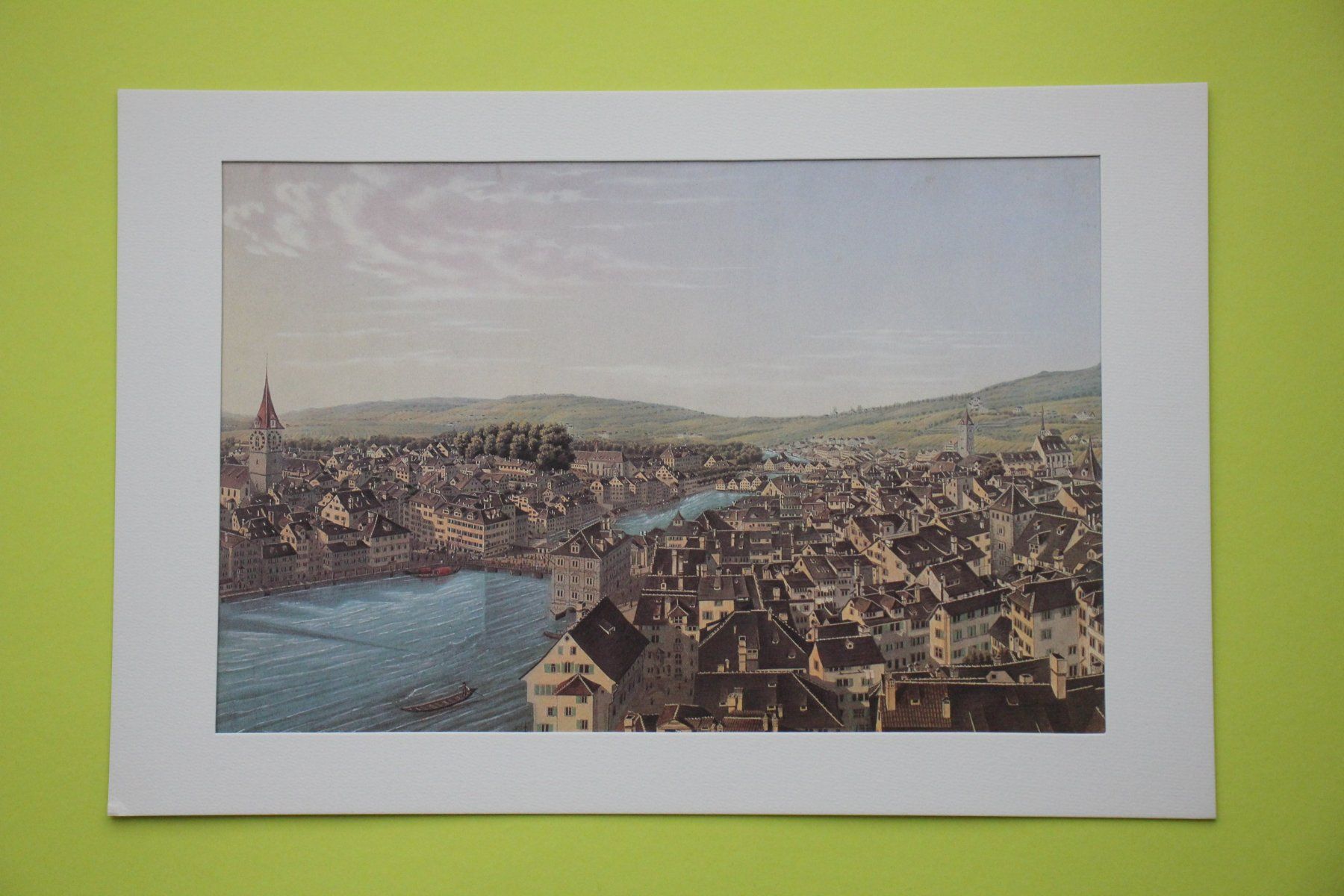 Posters & Illustrations: Alte Zürcher Ansichten 4 Bilder – D'occasion à Wiedlisbach par han_n6ff 1