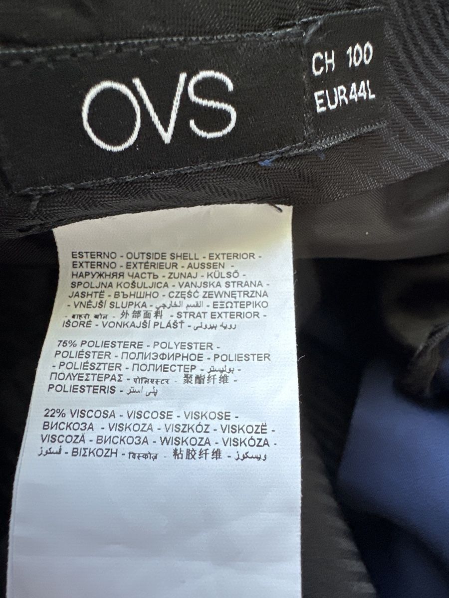 Completi: Anzug OVS Dunkelblau – Nuovo (secondo la descrizione) da Grüningen venduto da DomegaStore 3