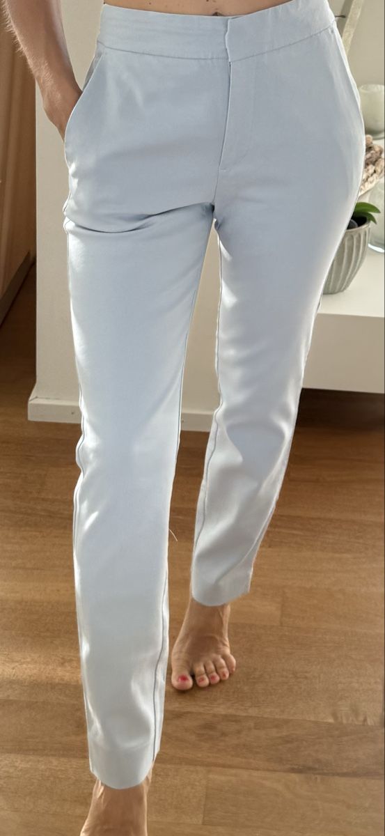 Zara Pantalons: Stoffhose Gr. 34 hellblau, neu – Neuf (Voir description) à Stansstad par InStyle8 3