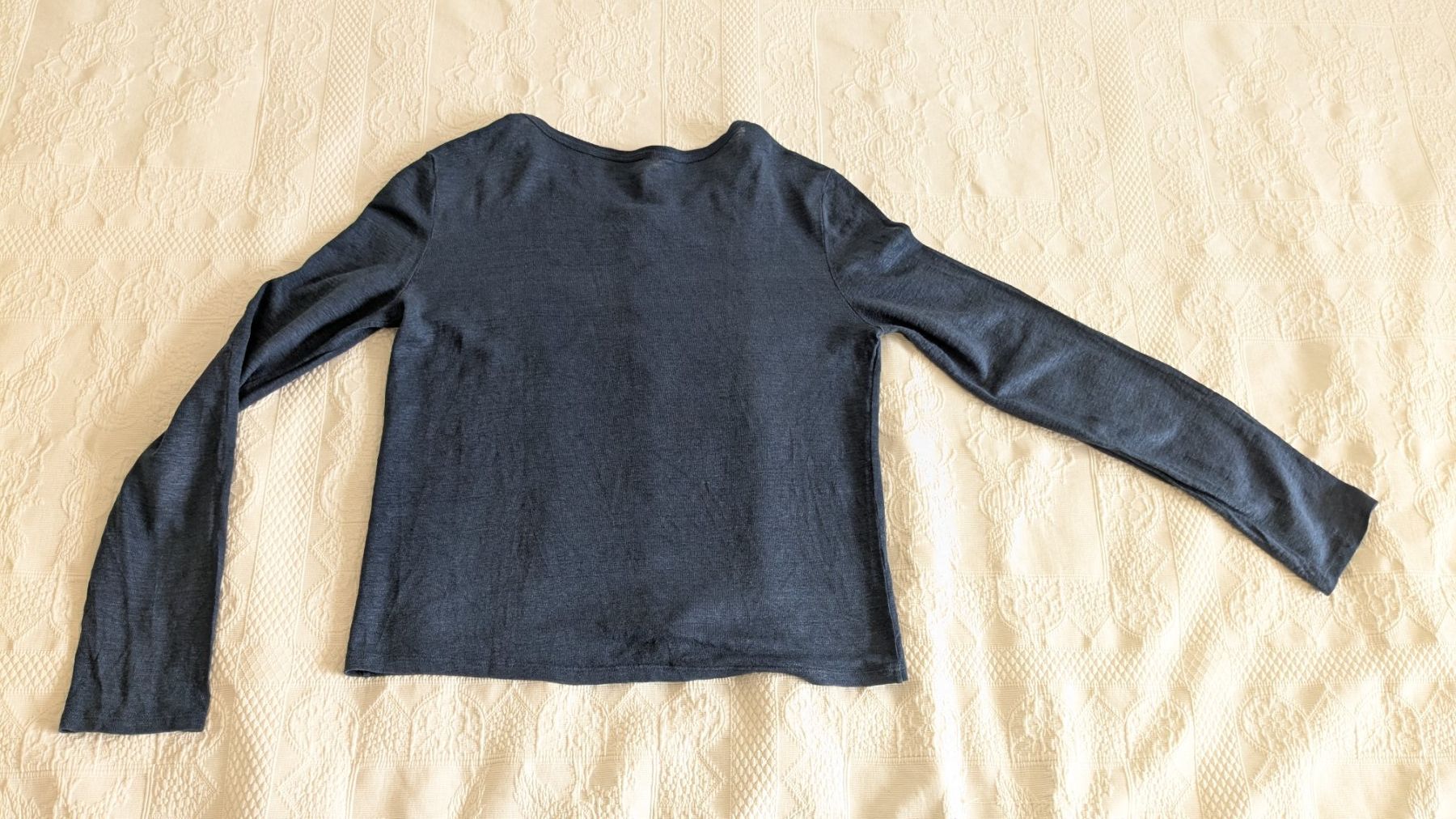 Petit Bateau T-shirt: Petit Bateau Leinen-Jäckchen Gr. L – Usato da Adliswil venduto da bibuubib 1