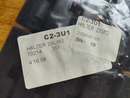 10x Batteriehalter für 2 UM2/R14p baby 1.5V,  neu