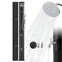 AREBOS 60 L Solardusche schwarz