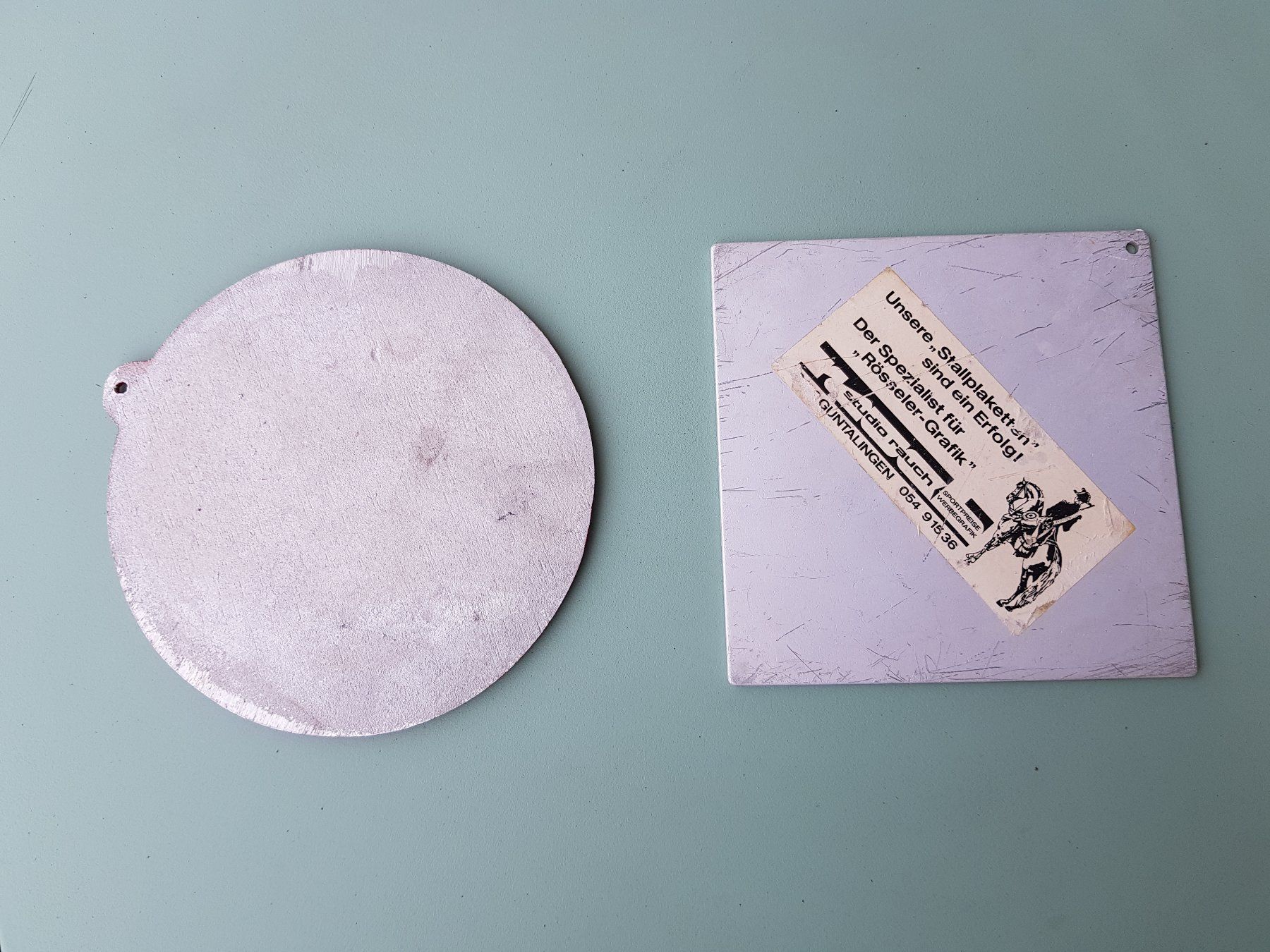 Plateaux: 2x Email Platten – D'occasion à Gutenswil par rolfsimmen31 3