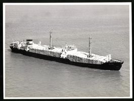 Fotografie Frachtschiff Bretland voll be