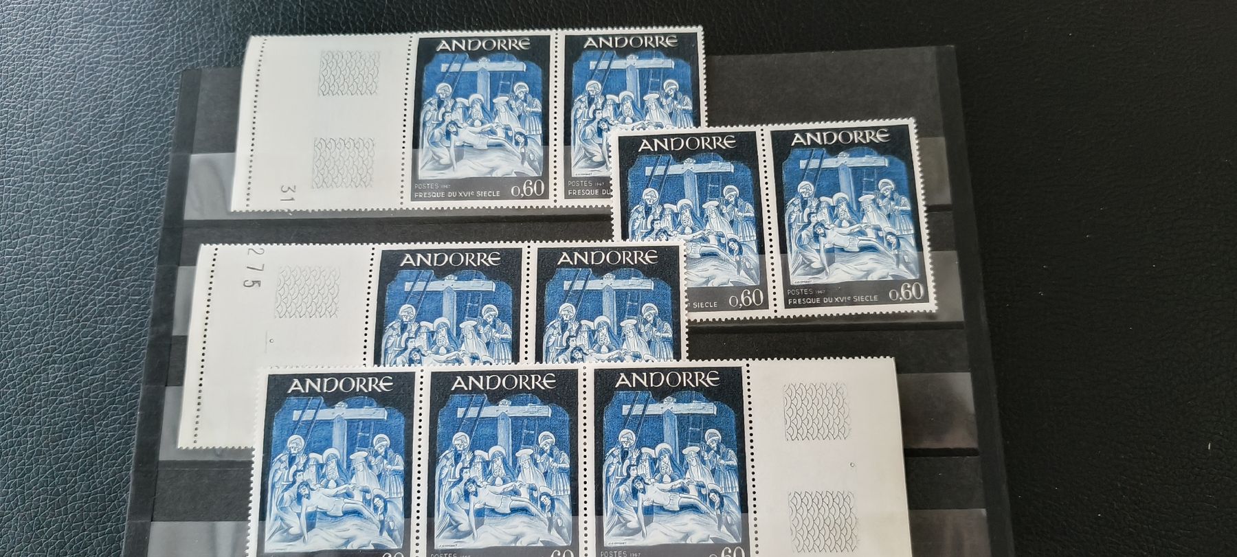 Tutti i francobolli: Briefmarken Andorra Serien ab 1967 postfrisch – Nuovo (secondo la descrizione) da Zürich venduto da pao_zn5f