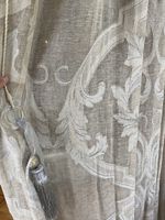 Tendaggi da Interno con Nappe e Decorazione 4pcs