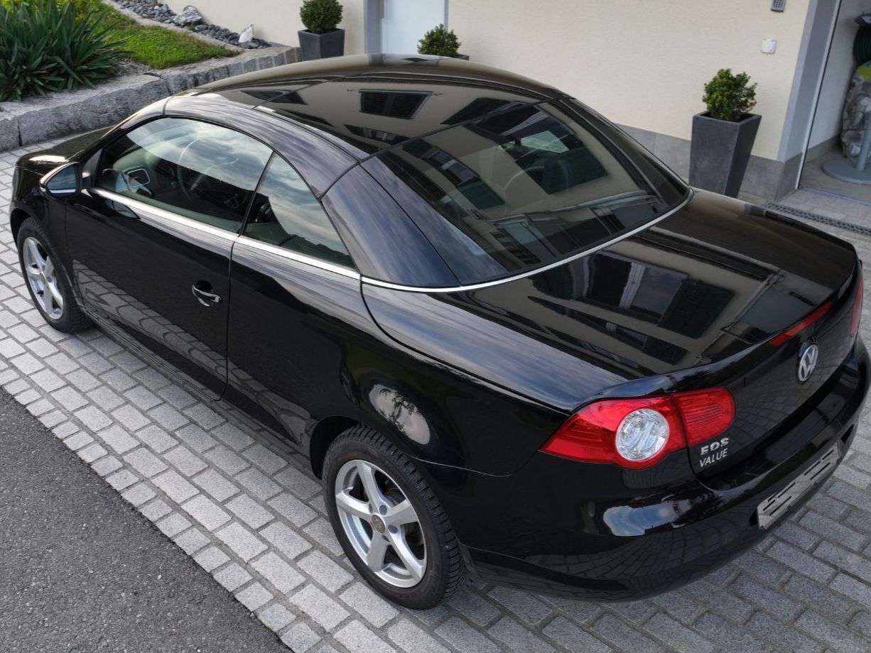 VW Autos: VW Eos 1.4 TSI Value BlueMotion Technology 1.Hand MFK 2025 – Gebraucht aus Wollerau von Felix011 2