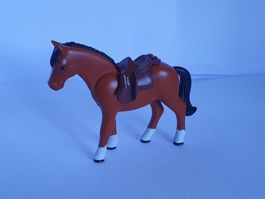 Lego Pferd Belville mit Sattel braun guter Zustand