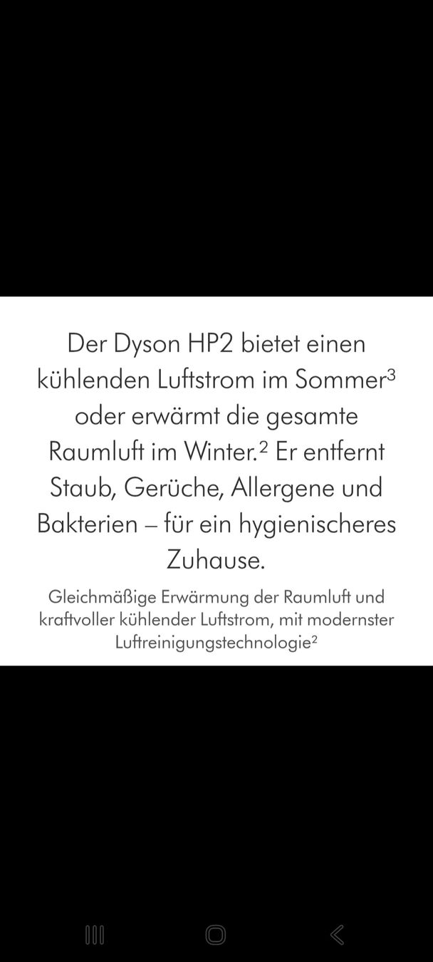 Dyson Luftreiniger: Dyson Purifier Hot+Cool HP2 Luftreiniger – Gebraucht aus Gampel von hil_q526 3
