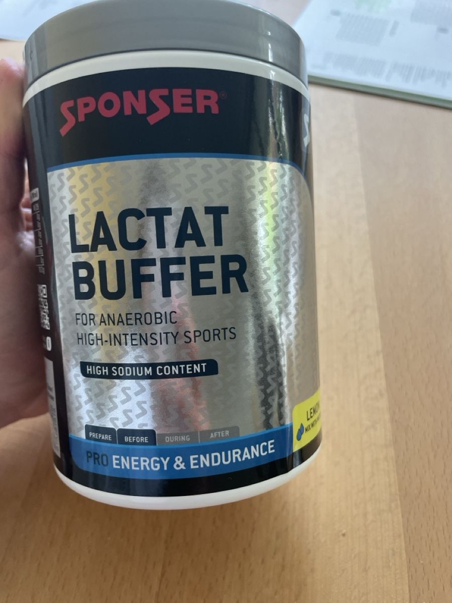 Cibi & Specialità: Sponser Lactat Buffer, Lemon Flavor – Usato da Cham venduto da livvv