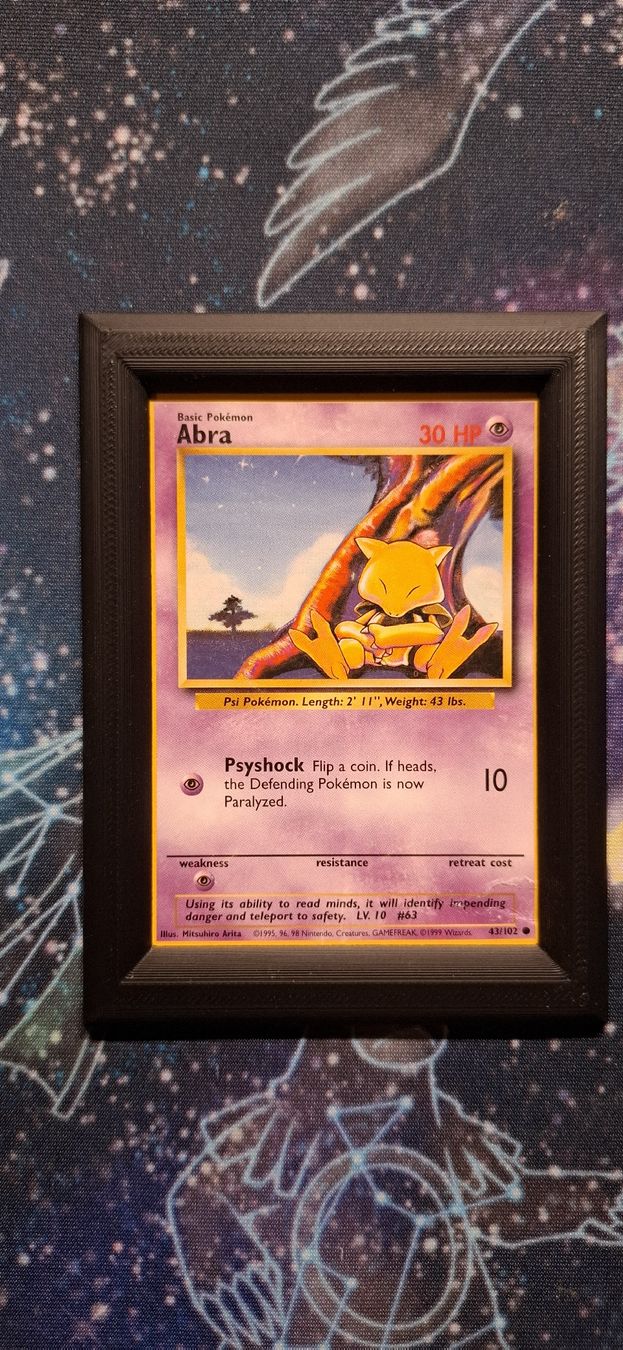 Pokémon Carte collezionabili: Abra 43/102 - Base Set ENG  – Usato da Petit-Lancy venduto da Kara_TCG