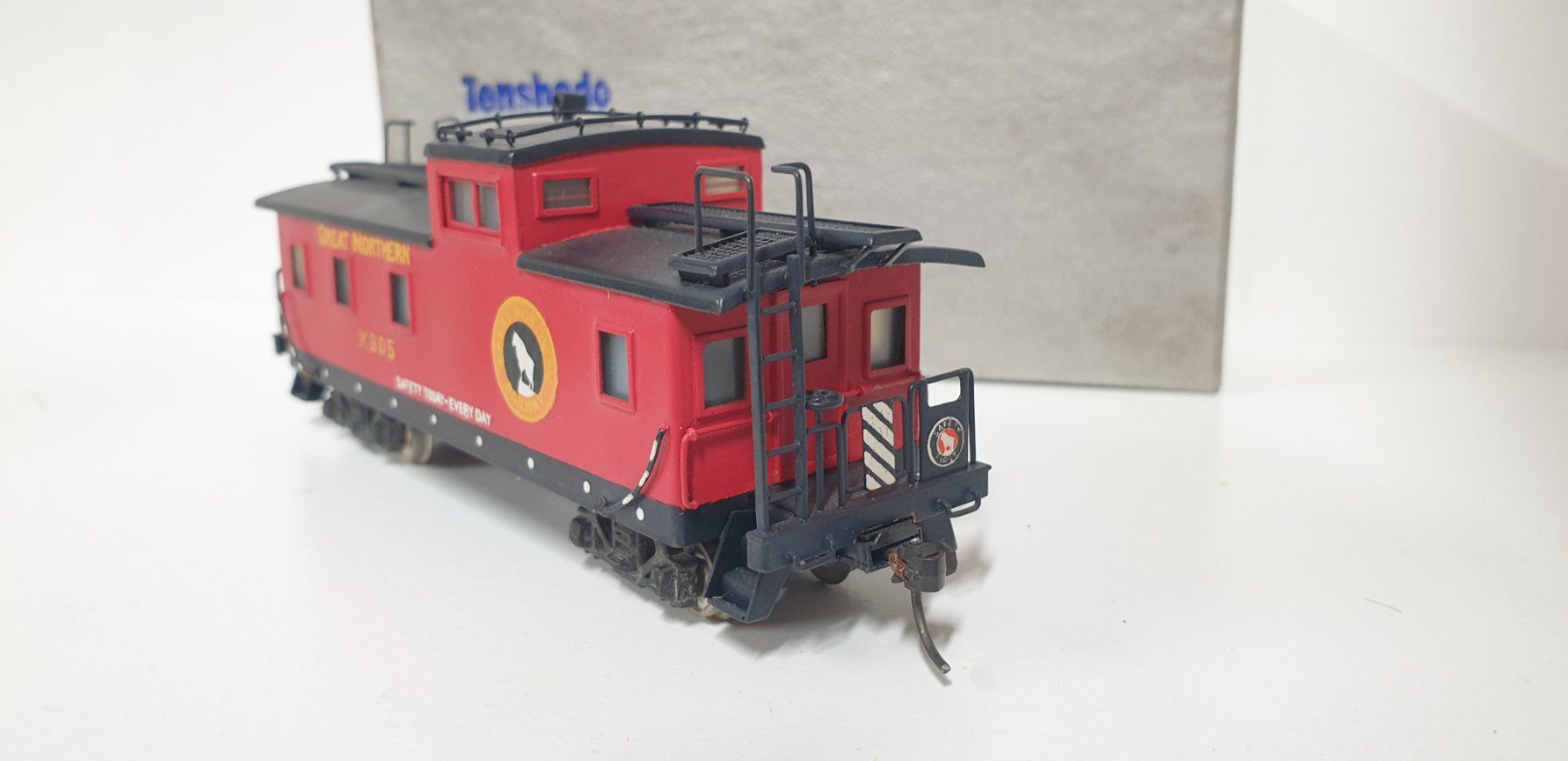 Modelleisenbahnen: Tenschodo Great Nothern Caboose  H0 – Gebraucht aus Neuenhof von ludovicco 2