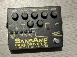 Tech 21 SansAmp Bass Driver DI V2