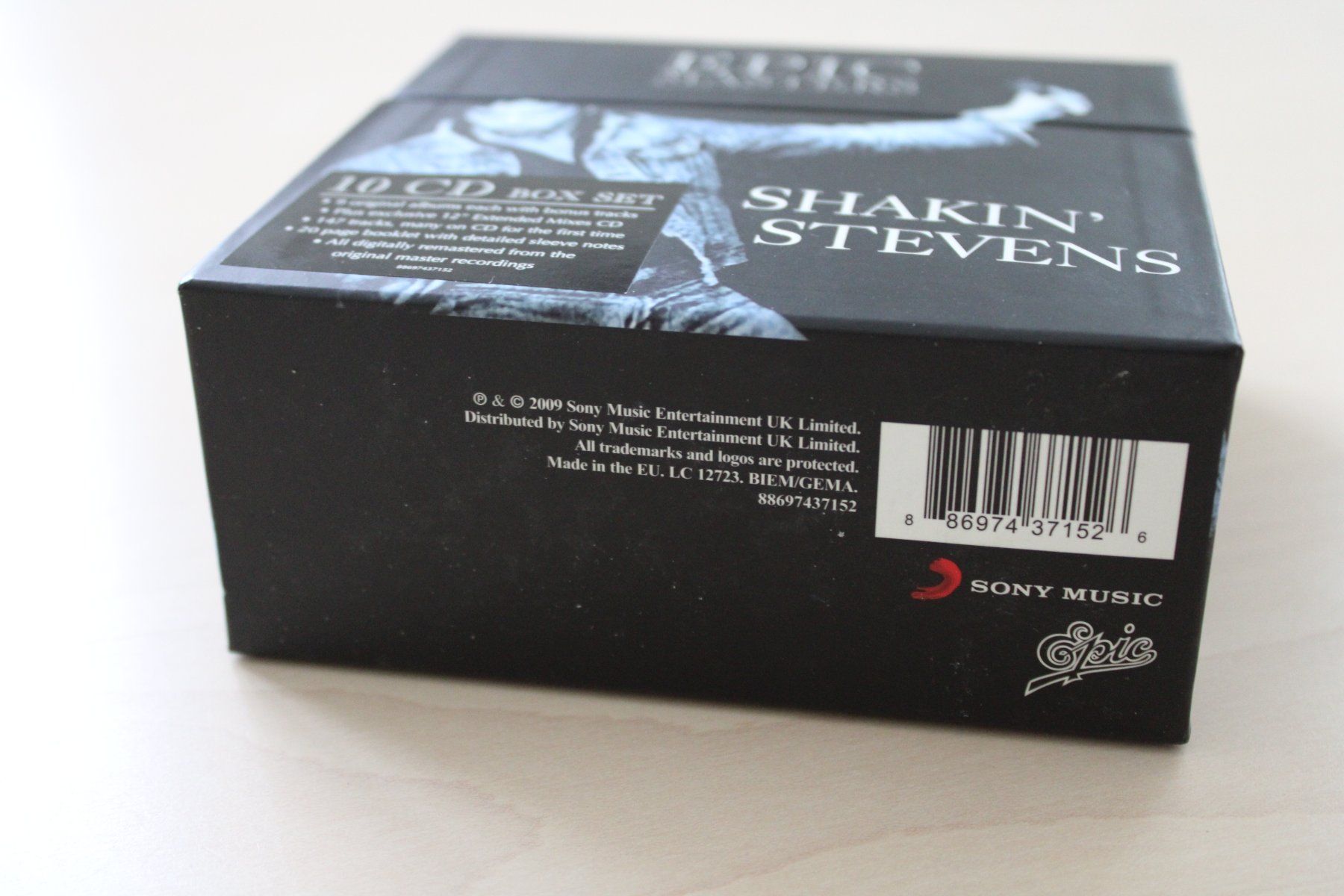CD: Shakin`Stevens - The Epic Masters 10 Stück CD Box – Usato da Zürich venduto da adamhasler 6
