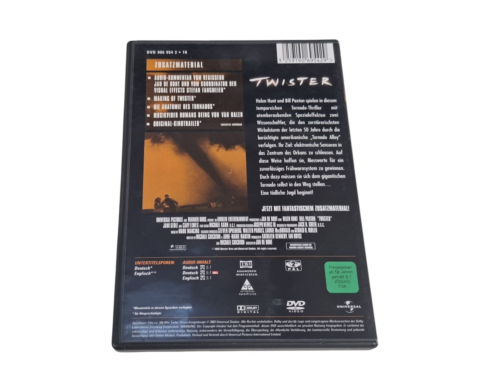 Tutti i DVDs: DVD VIDEO Twister Spezial Edition – Usato da Wil SG venduto da Restwert_Wil 1