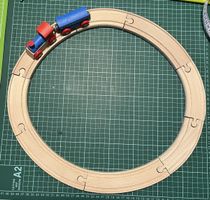 SCHIENENBAHN MARKE EICHHORN 10 Teile