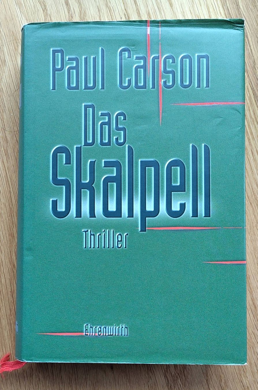 Bücher: Das Skalpell - Paul Carson – Gebraucht aus Zürich von kba_579s