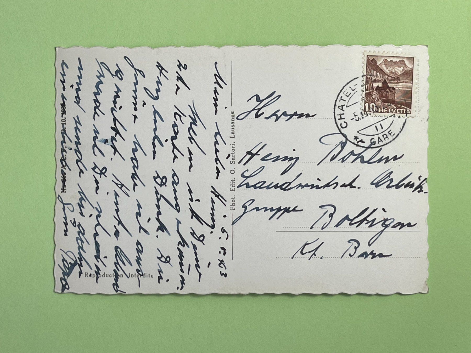 Cartoline postali: Bulle et le Moléson – Usato da Steg VS venduto da danwer74 1