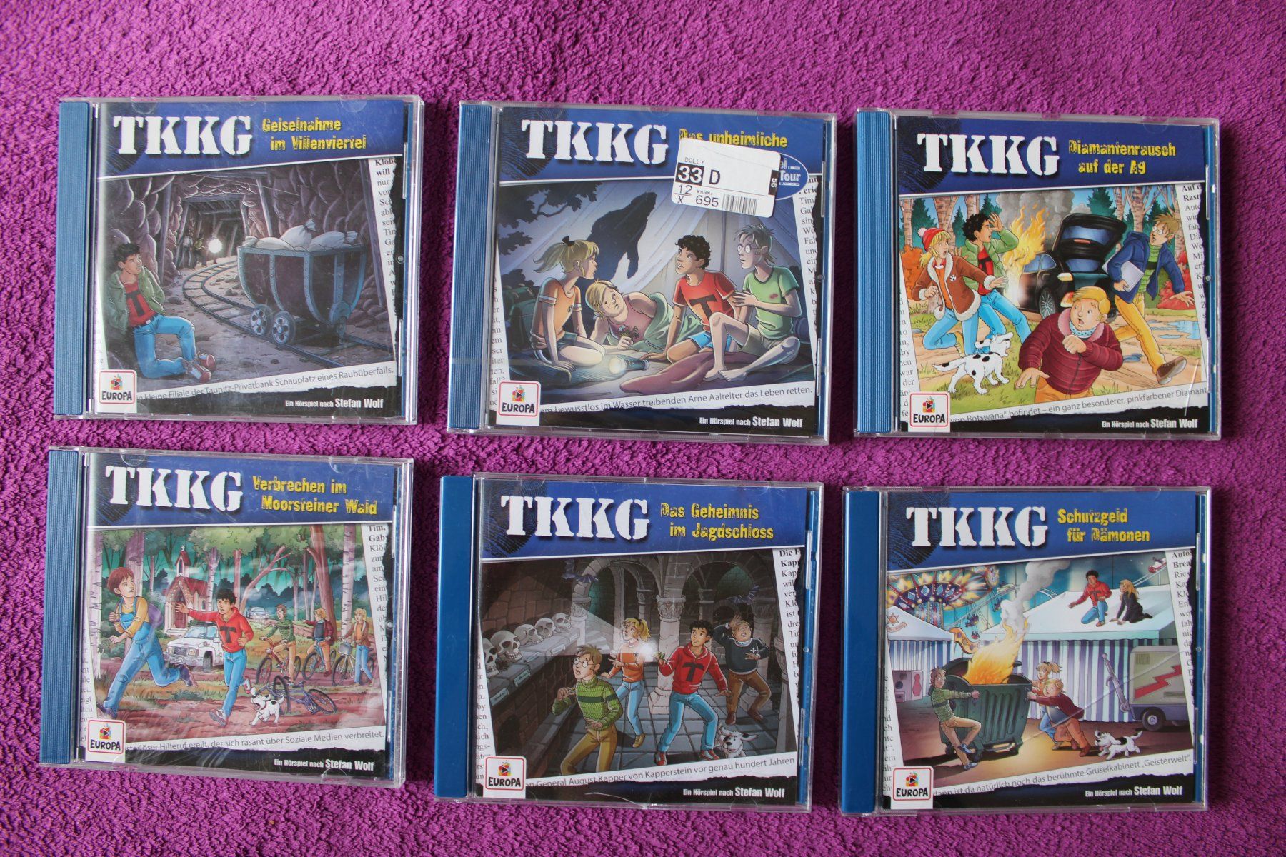 CD: 6 - TKKG - Hörspiel - CD´s – Usato da Müllheim Dorf venduto da Seeeule01