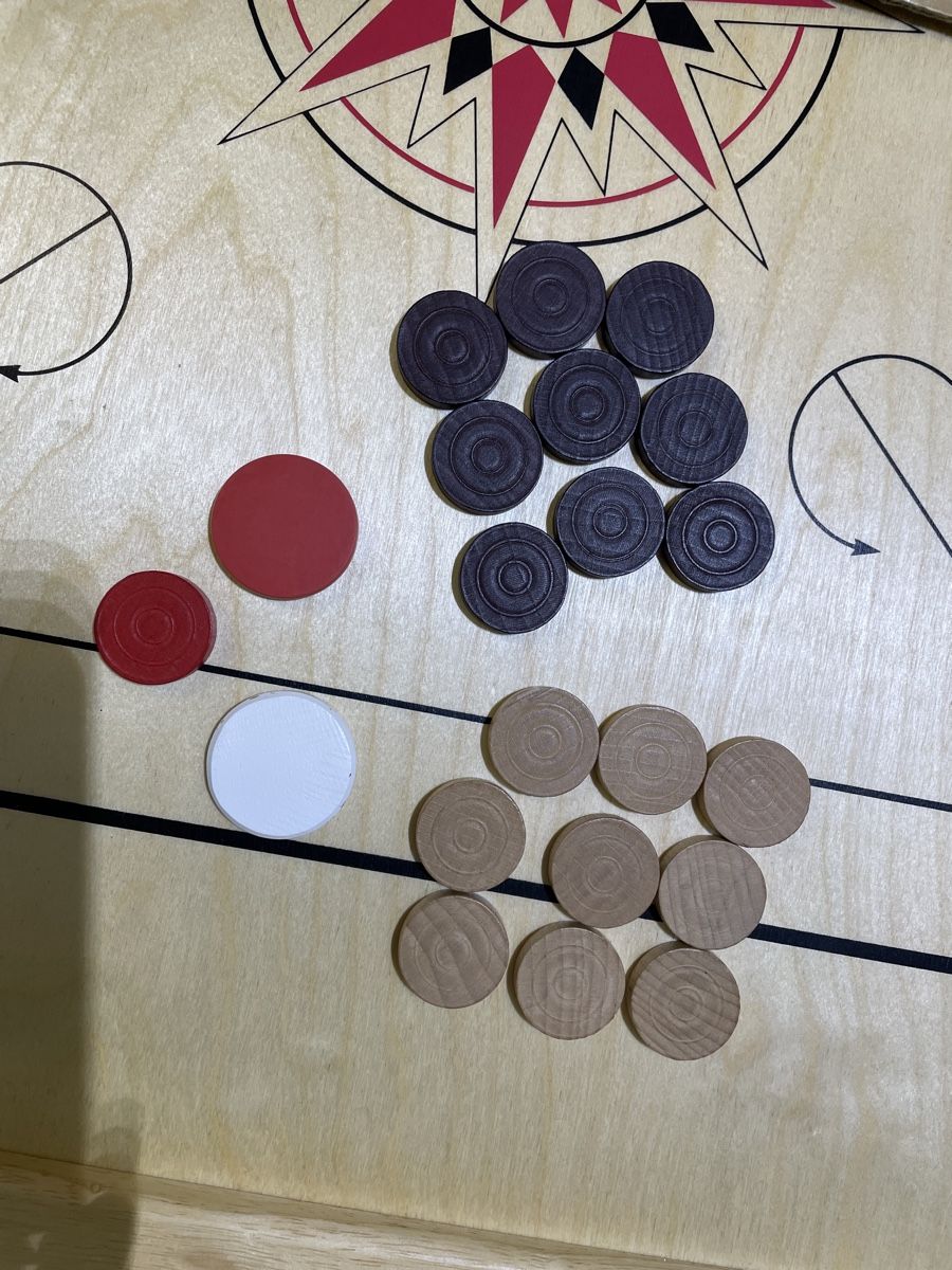 Spiele: Carrom Brett Spiel – Neu (gemäss Beschreibung) aus Safenwil von Djr2d2 1