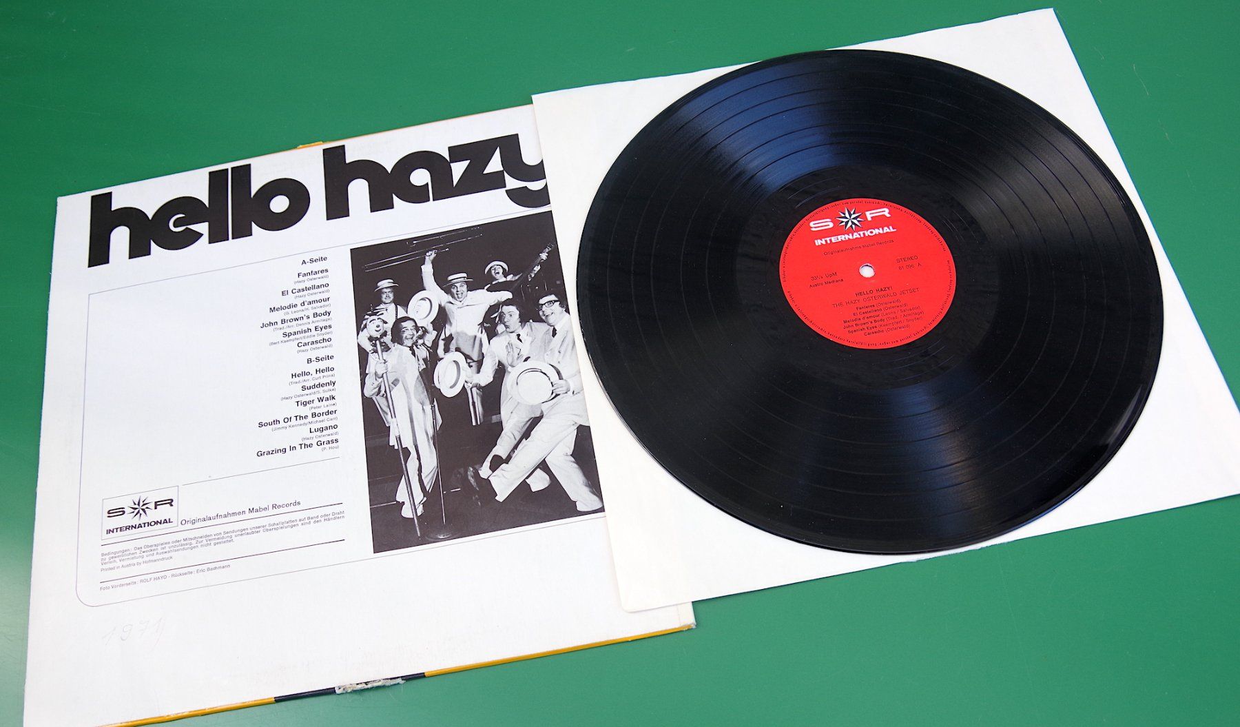 Schallplatten: LP - Hello Hazy, Hazy Osterwald Jetset – Neu (gemäss Beschreibung) aus Frauenfeld von Danielpwiedmer 1