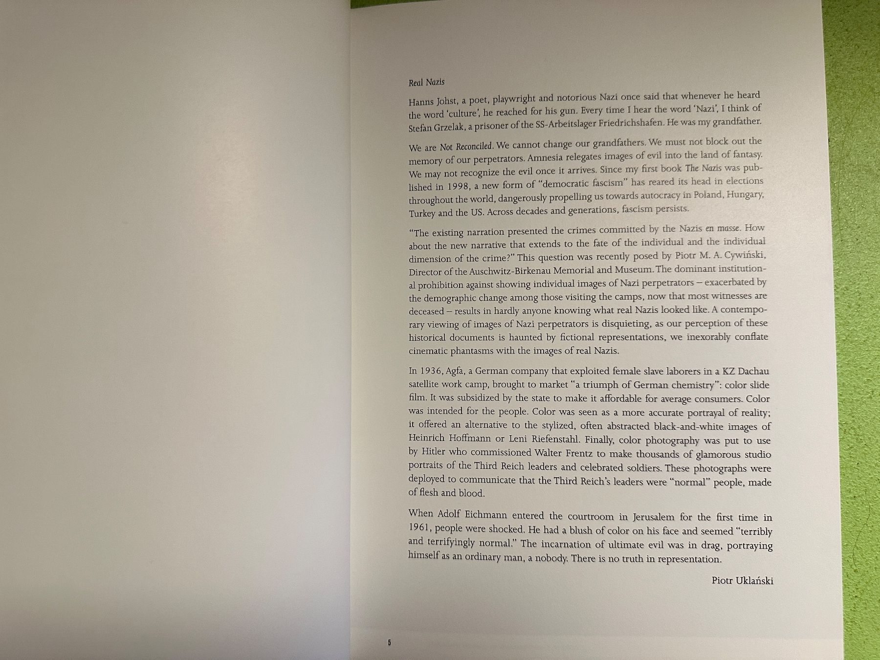 Libri: Piotr Uklanski: The Real Nazis – Usato da Zürich venduto da allp 3