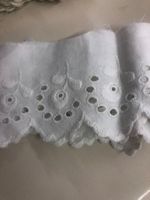 antike Spitze , eierschalenfarbe, 50 cm lang, 5 cm breit
