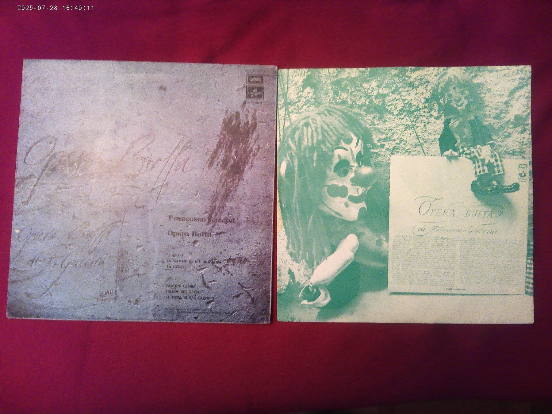 Schallplatten: Francesco Guccini - Opera Buffa Vinyl Schallplatte – Gebraucht aus Volketswil von nemo2000 1