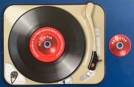 2014 / Schallplatte  mit Nationalhymne - Block + Einzel ET