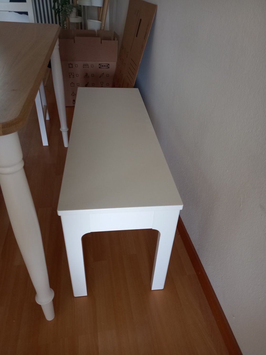 Ikea Set de table et chaises: Kombination Tisch, 4 Stühle und Sitzbank – D'occasion à Lyssach par korgull 3
