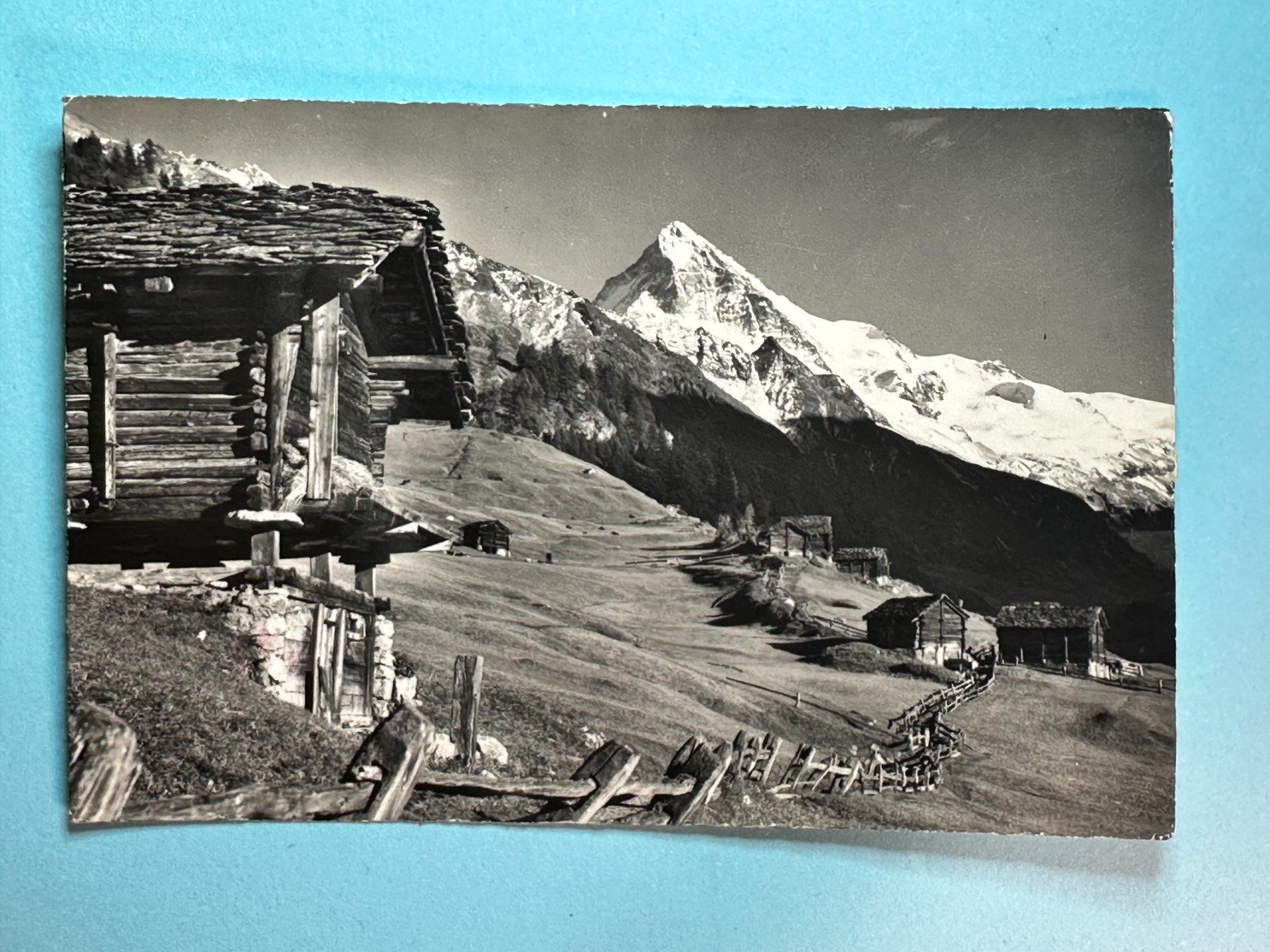 Cartoline postali: Paysage à la Forcla d'Hérens – Usato da Steg VS venduto da danwer74