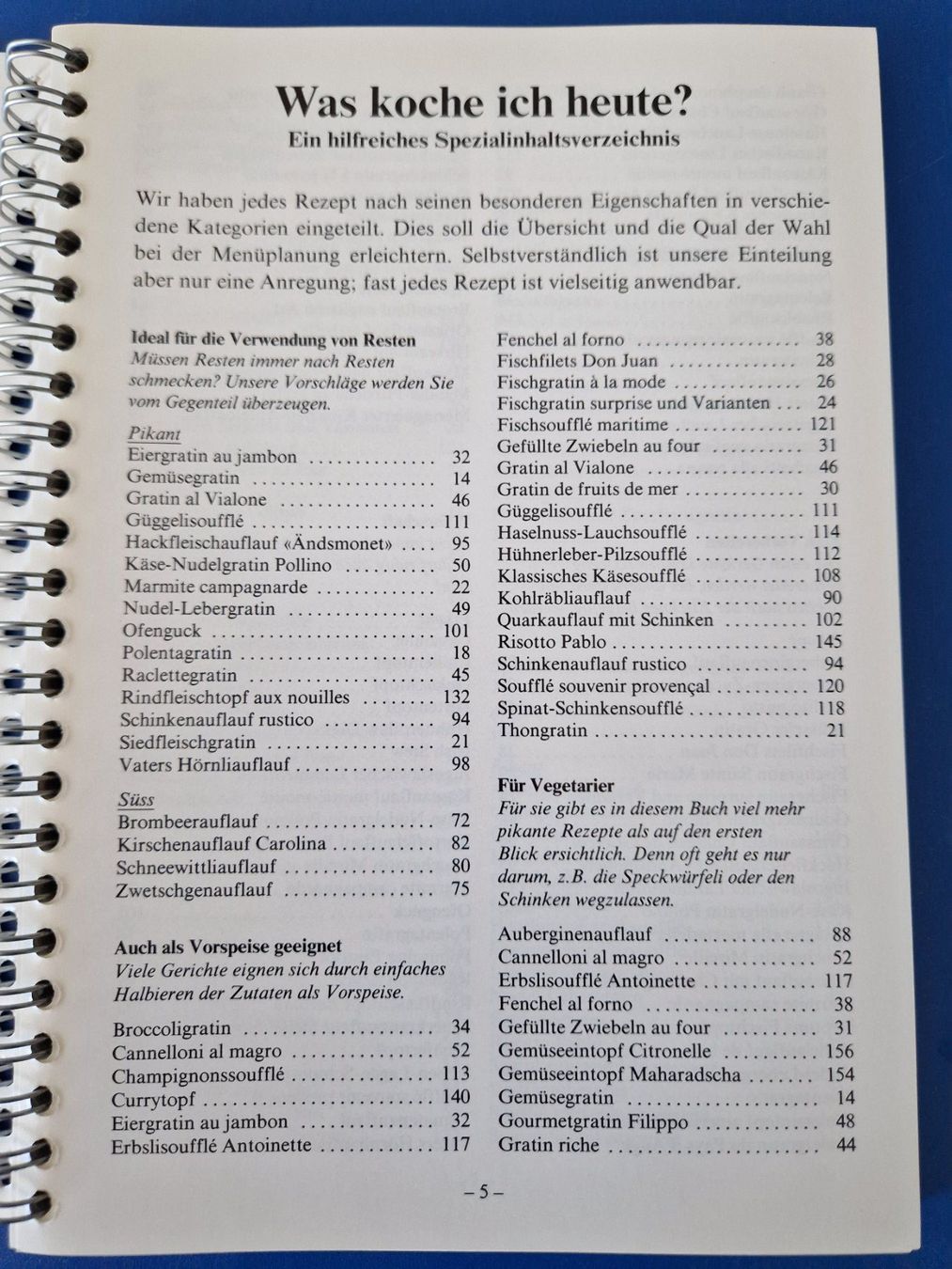 Libri: Betty Bossi: Gratins Eintöpfe Soufflés Aufläufe – Usato da Münchenbuchsee venduto da Aare22 1