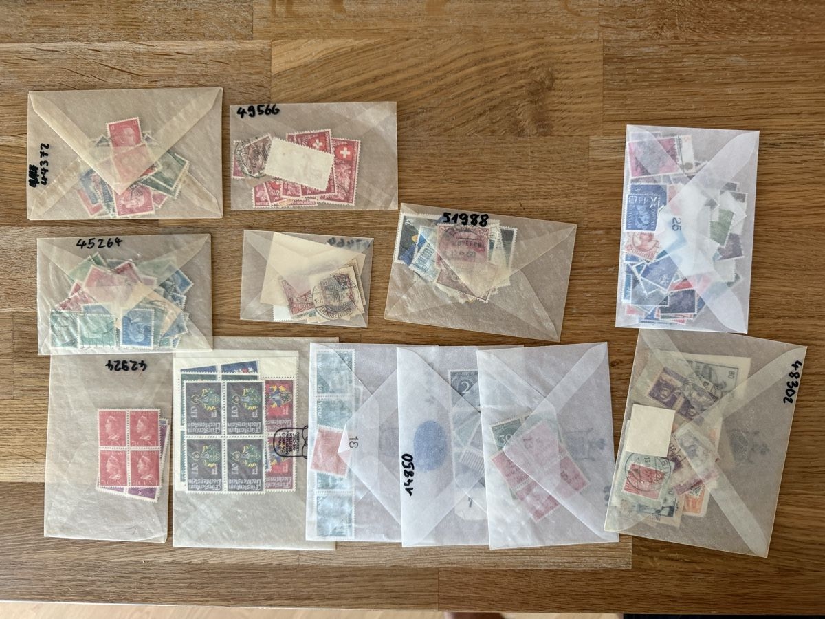 Tous les timbres: Briefmarken Konvolut Sammlung gemischt – D'occasion à Goldach par Messerguru
